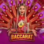 Mega Baccarat game artwork